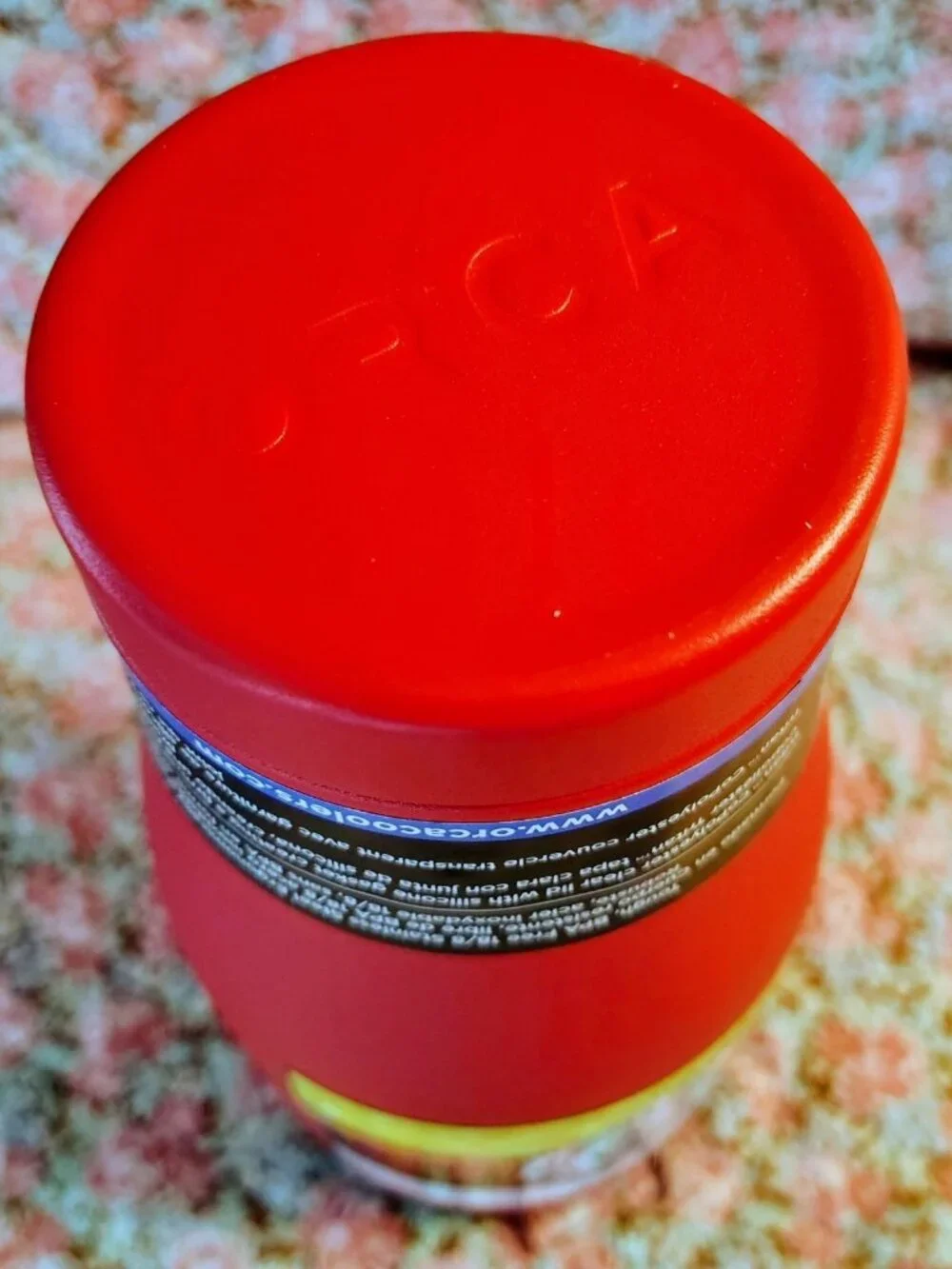 NWT Orca Red 27oz Steel Tumbler Seminole Indian Tribe Of Florida Custom